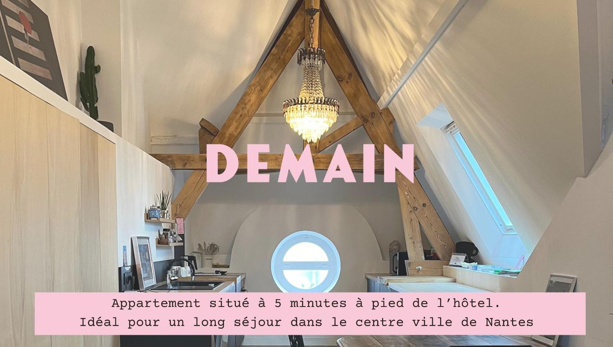 Demain Hotel & Conciergerie Nantes Exterior photo